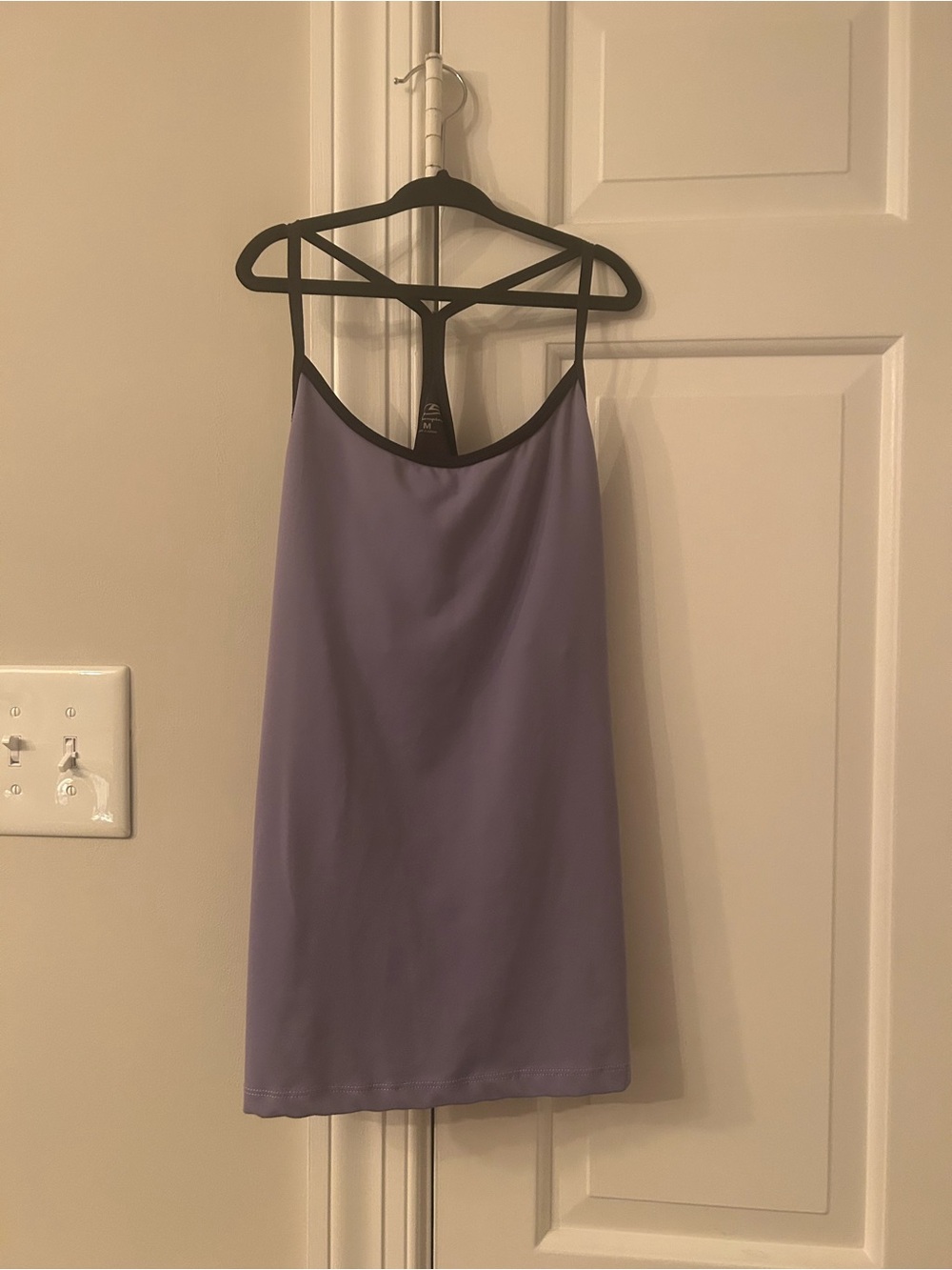 Light purple exercise tank